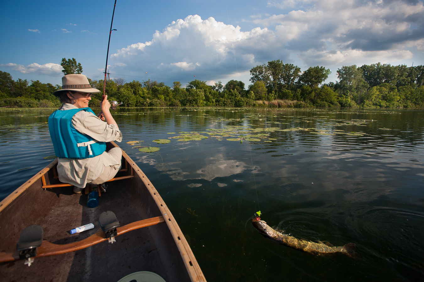 Pêche Passion Soldes -Pêche Passion Soldes Mississippi recreational area fishing canoe NPS