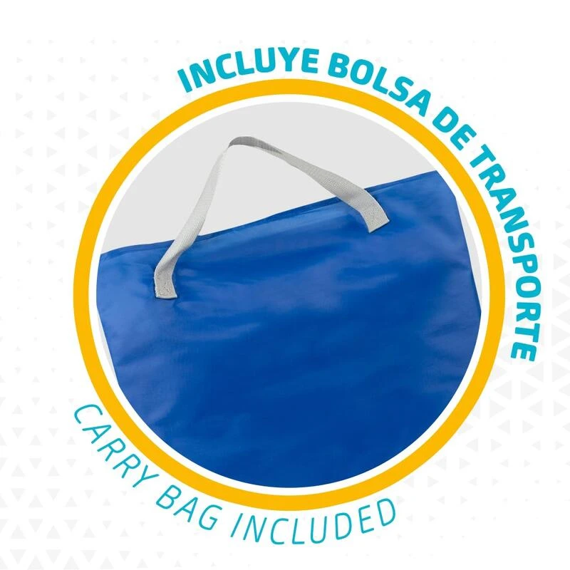 AKTIVE Matelas De Camping Pliable, Dossier Multipositions, Bleu 5 AKTIVE Matelas De Camping Pliable, Dossier Multipositions, Bleu – Image 5