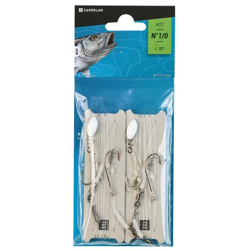 Bas De Ligne De Pêche En Surfcasting SYMB HVY X2 N°1/0 1 Bas De Ligne De Pêche En Surfcasting SYMB HVY X2 N°1/0