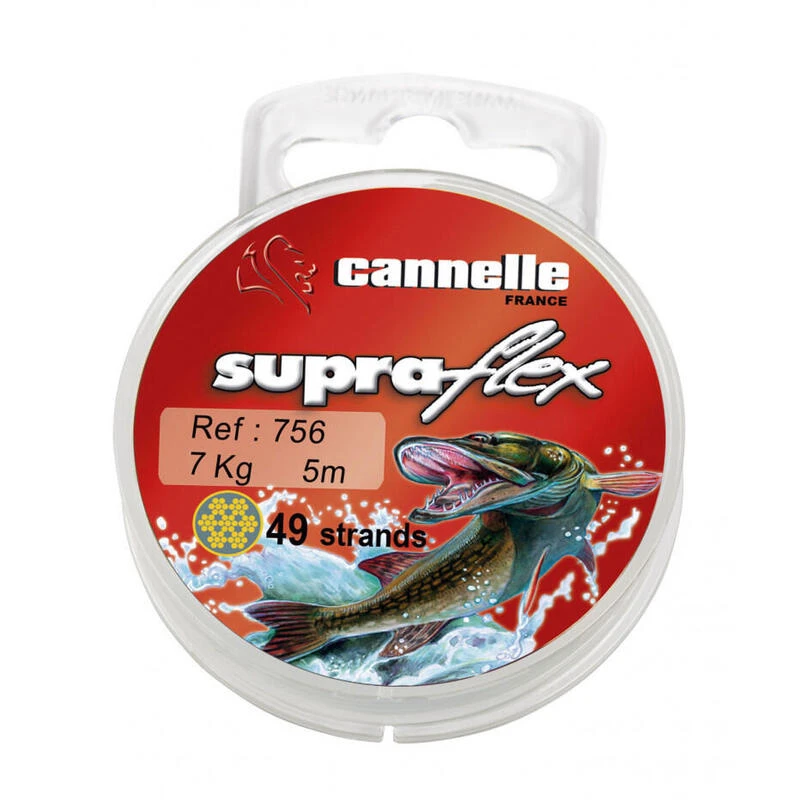 Bobine Tresse Cannelle SupraFlex 5m (20kg) 1 Bobine Tresse Cannelle SupraFlex 5m (20kg)