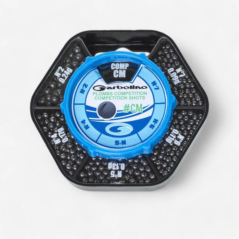 BOITE DE PLOMBS CM 5 CASES N°2 à N°7 1 BOITE DE PLOMBS CM 5 CASES N°2 à N°7