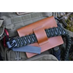Bushcraft Essentials Pochette En Cuir Bushbox XL Pliable -Pêche Passion Soldes bushcraft essentials pochette en cuir bushbox xl pliable 3