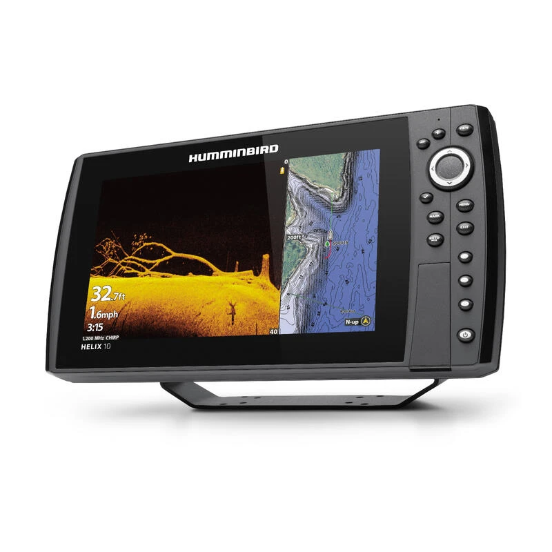 HUMMINBIRD Combiné Sondeur GPS HELIX 10G4N CHIRP MEGA Down Imaging + 4 HUMMINBIRD Combiné Sondeur GPS HELIX 10G4N CHIRP MEGA Down Imaging + – Image 4