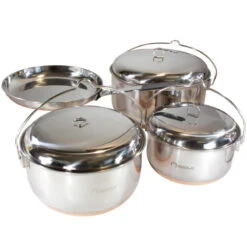 EAGLE Products Ensemble De Poêles En Acier Inoxydable - 4 Pièces - LAVVU