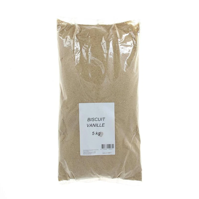 Farine Pêche Au Coup BISCUIT VANILLE 5KG 1 Farine Pêche Au Coup BISCUIT VANILLE 5KG