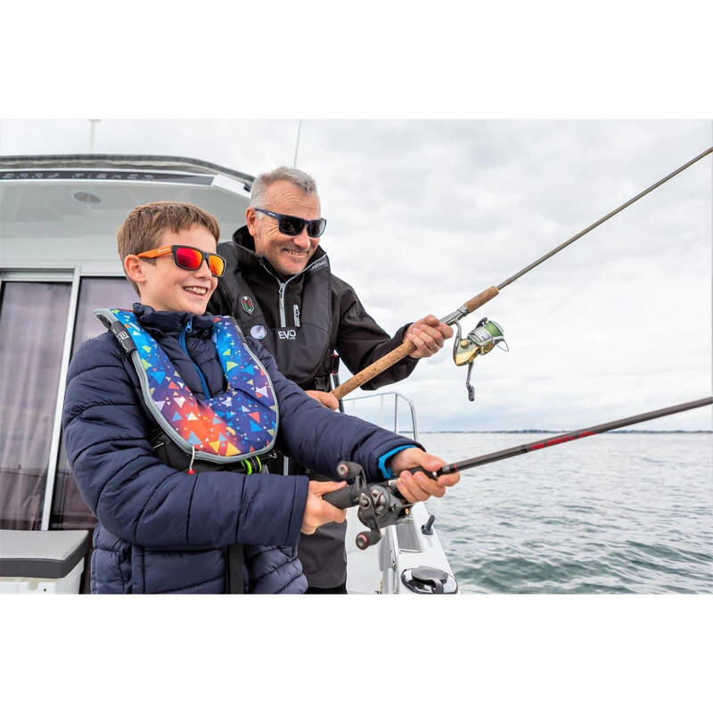 PLASTIMO GILET AUTOMATIQUE EVO JUNIOR BLEU - HARNAIS + SOUS CUTALE 4 PLASTIMO GILET AUTOMATIQUE EVO JUNIOR BLEU - HARNAIS + SOUS CUTALE – Image 4