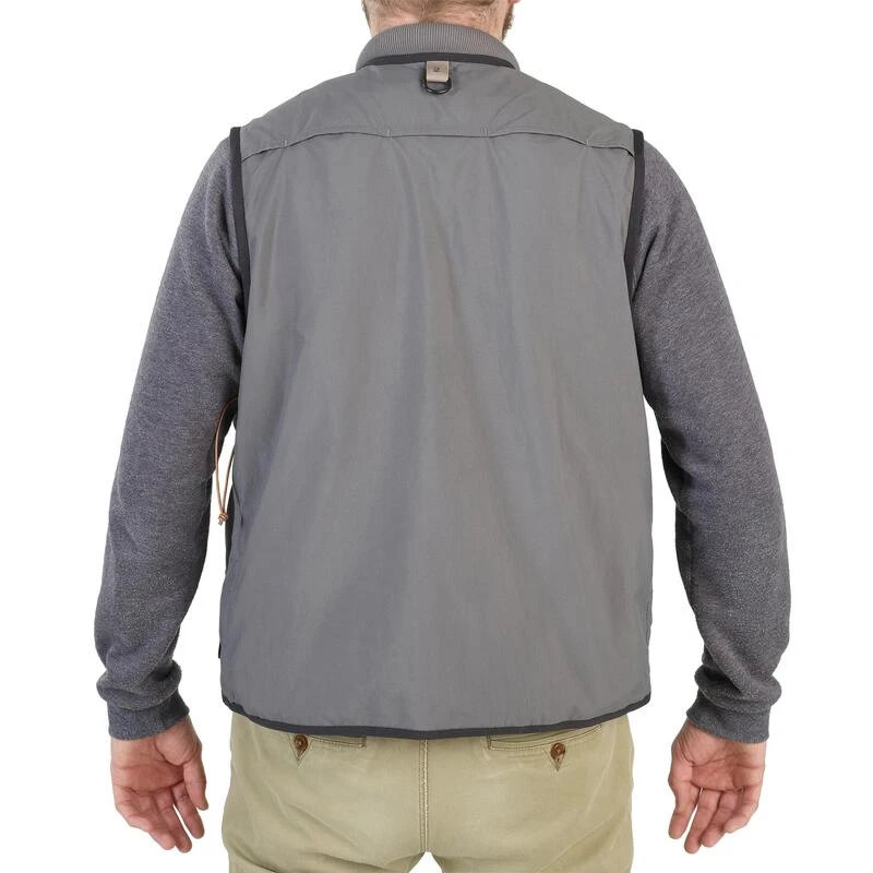 GILET De Pêche 500 Gris 3 GILET De Pêche 500 Gris – Image 3