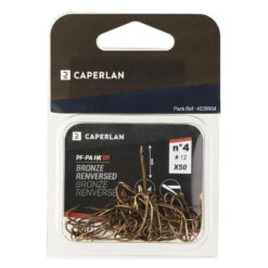 HAMEÇON SIMPLE BRONZE RENVERSE NON MONTE PA HK 0R X50 -Pêche Passion Soldes hamecon simple bronze renverse non monte pa hk 0r x50 4