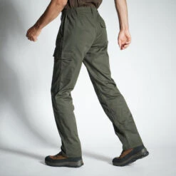 PANTALON CARGO RESISTANT STEPPE 300 VERT -Pêche Passion Soldes pantalon cargo resistant steppe 300 vert 2
