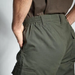 PANTALON CARGO RESISTANT STEPPE 300 VERT -Pêche Passion Soldes pantalon cargo resistant steppe 300 vert 5