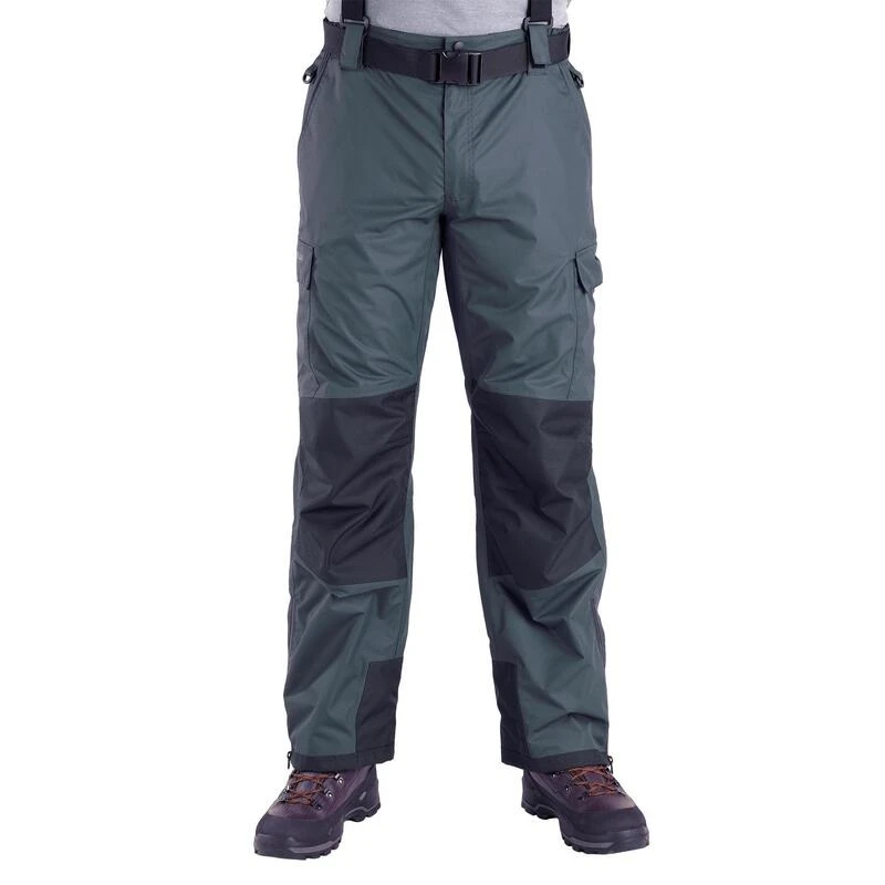 Pantalon De Pêche Imperméable 500 Gris 3 Pantalon De Pêche Imperméable 500 Gris – Image 3