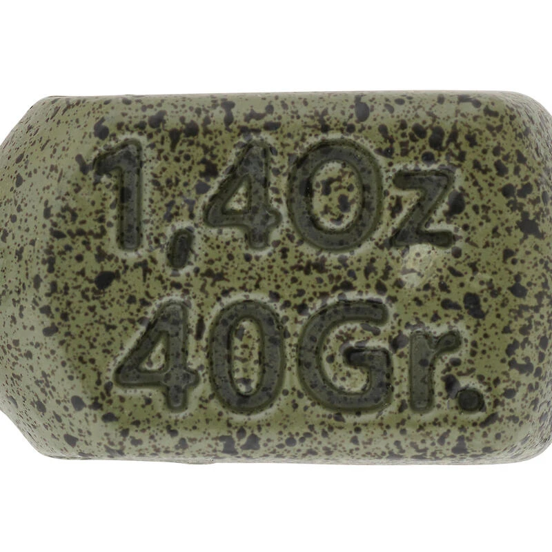 Plombs Pêche De La Carpe Plombs Square 40g (x2) 3 Plombs Pêche De La Carpe Plombs Square 40g (x2) – Image 3