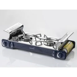 Réchaud à Gaz 2 Feux - Skandika Brann - Camping - Allumage Piezo - Mallette -Pêche Passion Soldes rechaud a gaz 2 feux skandika brann camping allumage piezo mallette 2