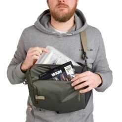 Sac à Bandoulière De Pêche 9L - Sling Bag 100 Kaki 14 Sac à Bandoulière De Pêche 9L - Sling Bag 100 Kaki -Pêche Passion Soldes sac a bandouliere de peche 9l sling bag 100 kaki 6