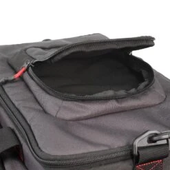 SAC DE CONSERVATION ET DE TRANSPORT DE 31L DES APPATS POUR LA PECHE, NOIR/ROUGE -Pêche Passion Soldes sac de conservation et de transport de 31l des appats pour la peche noirrouge 3