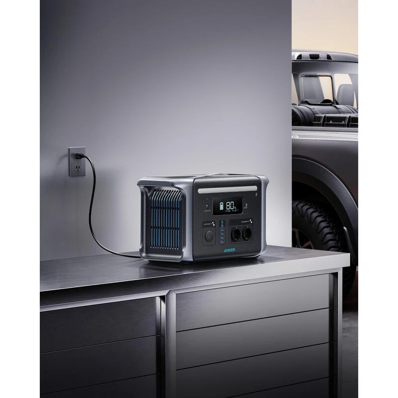 Station D'énergie Portable ANKER 757, 1229Wh, Batterie LiFePo4, 9 Ports 5 Station D'énergie Portable ANKER 757, 1229Wh, Batterie LiFePo4, 9 Ports – Image 5