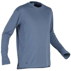 Tee-shirt De Pêche Anti-UV 500 Bleu