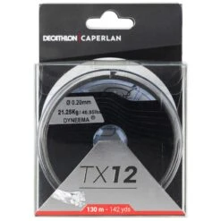 TRESSE DE PÊCHE AUX LEURRES TX12 GRISE 130 M -Pêche Passion Soldes tresse de peche aux leurres tx12 grise 130 m 2